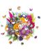 Drvena slagalica Unidragon od 200 dijelova - Buket cvijeća - 2t